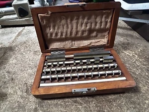 MACHINIST OfCe DREHMASCHINE FRÄSE Maschinist Kurodo Messblock Set im Koffer - Bild 1 von 11