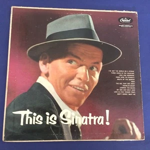 JAZZ LP -Frank Sinatra -THIS IS SINATRA! -CAPITOL 1956 Original 12'' - Picture 1 of 6