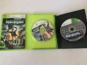 Dead Rising 1 & 2(Microsoft Xbox One, 2016) Combo Lot( 1 Is CIB & 2 Is CD Only) - Picture 1 of 10
