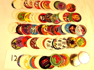 Lot of 100 Misc STACK N SMACK 1990's POGS Caps STREET KAPS Big Joe ROC [Y115A12] - Picture 1 of 1