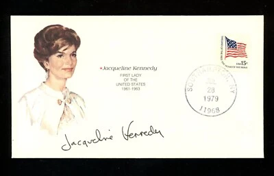 Commemorative Cover US First Ladies 1961-63 Jacqueline Kennedy New York NY 1979 - Image 1 of 2
