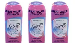BL Secret Deodorant Powder Fresh Solid 2.6 oz Great Valu Two Pk - THREE PACK - Picture 1 of 1