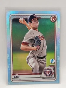 2020 Bowman Chrome Tim Cate Light Blue - Picture 1 of 2