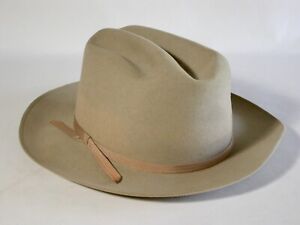 Vintage Fedora Cowboy Style Knox Superfine Hat sold by Dreyfuss & Son Dallas Tx.