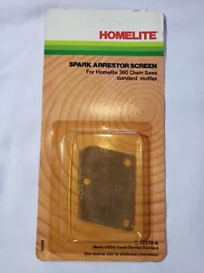 Nueva pantalla antichispas HOMELITE 5-12270-A para 360 motosierras silenciador estándar - Imagen 1 de 3