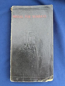 1934 MISSAL FOR SUNDAYS & Principal Feasts of the Year Catholic Belgium - Imagen 1 de 7