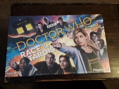 BBC Doctor Who Race To The Tardis Family Board Game for Ages 8+ BRAND NEW - Image 1 of 2