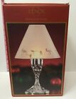 Lenox Elegant Holiday 10" Metalowa świąteczna świeca Lampa IOB Ładny przedmiot #821865