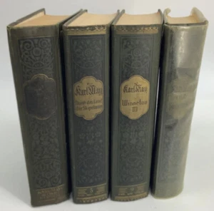 Karl May 4 volumes in German 1949-1951 Karl May Verlag Bamberg publishing - Picture 1 of 19