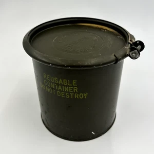 Vintage Military Metal Storage Container – AN8029-28 Lincoln NY - Picture 1 of 4