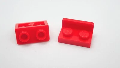 Lego Lot of 25 Brackets 1x2 1x2 Inverted By Color and Assorted 99780 - Image 1 of 2