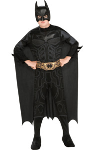 Child Boys BATMAN The Dark Knight Rises Superhero Fancy Dress Costume Outfit