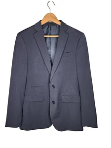 J Ferrar Slim Fit Navy Blazer Jacket Size 38R - Picture 1 of 7