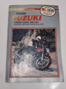 Clymer 1981-82 Suzuki GS650 Fours Service Reparaturanleitung #M364 - Bild 1 von 6