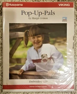 Husqvarna Viking Pop Up Pals Stickscheibe 129 für Designer 1 & PC  - Bild 1 von 4