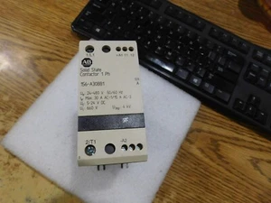 Allen-Bradley Cat #:  156-A30BB1 Solid State Contactor.  Ser. A. - Picture 1 of 2