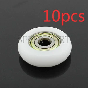 10 piezas D Nylon Plástico Incrustado 604 Rodamientos Ranurados de Bolas 4*16*6mm Polea Guía - Imagen 1 de 4