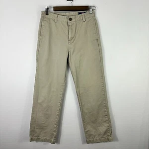 Vineyard Vines Pants Boys 18 Straight Leg Khaki Beige Classic Preppy Coastal - Picture 1 of 6