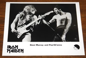 IRON MAIDEN RARE AUTHENTIC OFFICIAL EMI RECORD COMPANY PROMO PHOTOGRAPH 1980 III - Picture 1 of 2