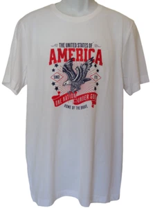 Camiseta The United States of America: One Nation Under God blanca talla grande - Imagen 1 de 4