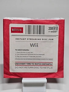 Netflix Instant Streaming Disc für Wii (Nintendo Wii) - DISC und Hülle - Bild 1 von 3