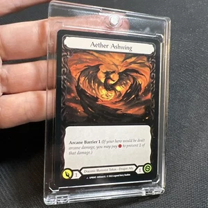 Tarjeta Ash Aether Ashwing Marvel UPR043 UPR042 Uprising Cold Foil casi nueva doble cara - Imagen 1 de 7