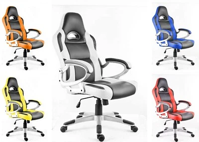 POLIRONESHOP MONZA Poltrona sedia per ufficio studio x pc scrivania gaming smart working