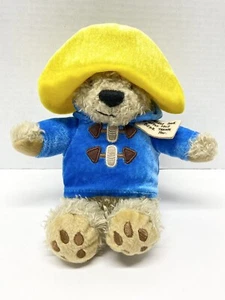 Yottoy Paddington Bear Plush 7” Blue Coat Yellow Hat Stuffed Animal My First - Picture 1 of 6