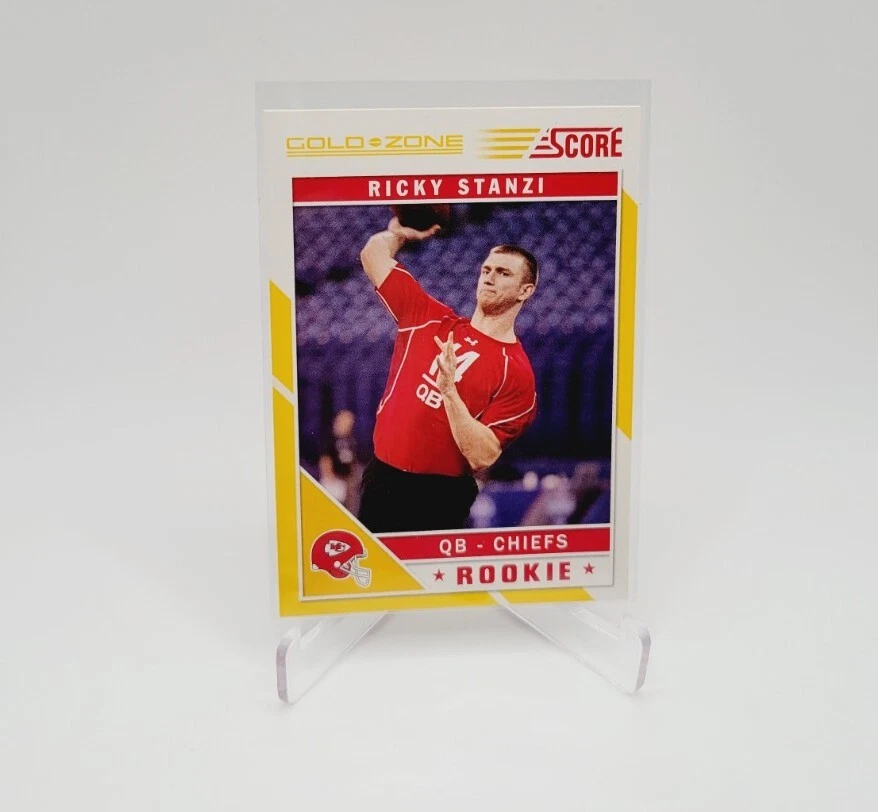 RICKY STANZI 2011 Score Gold Zone (/299) Rookie #379 KANSAS CITY CHIEFS IOWA - Image 1 of 1