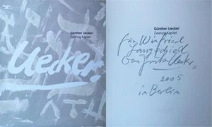 Günther Uecker: veinte capítulos. Firmado. - Imagen 1 de 3