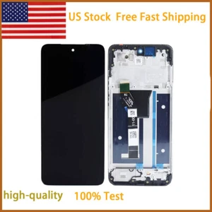 Replacement LCD Touch Screen Digitizer Frame For Moto G 5G 2025 XT2513 XT2513V - Picture 1 of 4