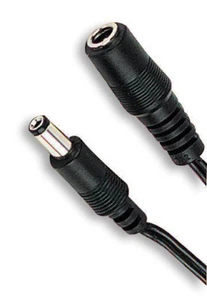 2.1mm DC Power Extension Cables Male/Female 1.5m 3m 5m 10m CCTV security Camera - Picture 1 of 3