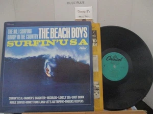 THE BEACH BOYS SURFIN' USA LP Capitol SM 16015 1980 Re Issue - Imagen 1 de 9