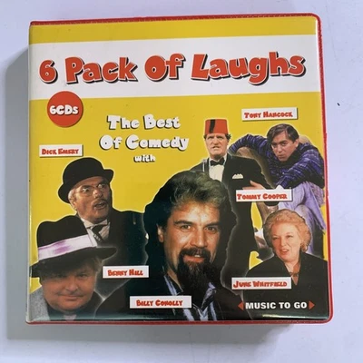6 Packs Of Laughs: Billy Connolly, Tony Hancock, Benny Hill, Dick Emery CD - Image 1 of 4
