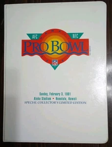 Vintage 1991 Pro Set NFL Hawaii Pro Bowl Album Set Is Complete In Binder Rare - Bild 1 von 11