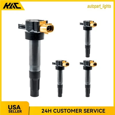 Set of 4 Ignition Coils Fits Suzuki SX4 Kizashi 2010-2013 Grand Vitara 2011-2013 - Image 1 of 4