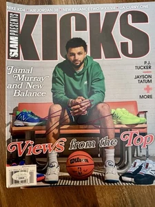 Jamal Murray Denver Nuggets 2023 Slam Kicks Magazin ohne Etikett signiert JSA - Bild 1 von 1