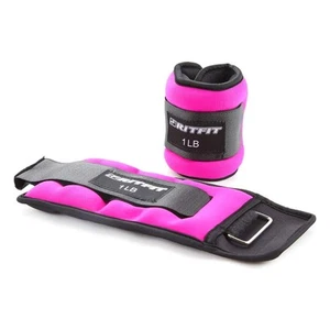 Ankle/Wrist Weights (1 Pair) with Fully Adjustable Strap for Arm, Hand & Leg ... - Picture 1 of 8