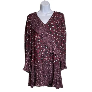 Parker Women's Kimberly Combo Silk Mini Dress Size S Euro Summer Chic Old Money - Picture 1 of 12