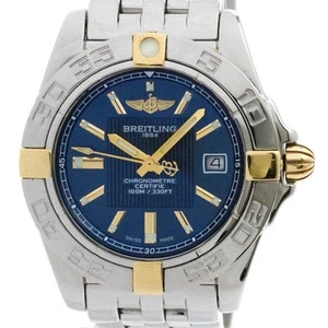 Polierte BREITLING Cockpit Lady 18K Gold Stahl Damenuhr B71356 BF574854 - Bild 1 von 8