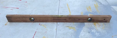 Vintage J Rabone Mahogany Wooden and Brass spirit Level, 3ft, 36inches, - Image 1 of 2