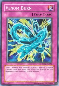 Venom Burn Common Tactical Evolution YuGiOh Card - Picture 1 of 1