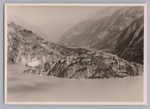 Grimselpass Schweiz - Grimselsee Grimselhotel - Altes Foto - Picture 1 of 2