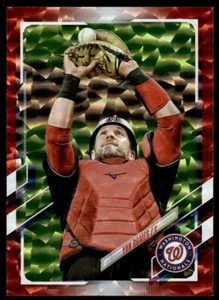 2021 Topps Update RED /299 Yan Gomes Washington Nationals #US315 - Picture 1 of 2