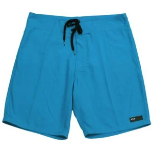 Oakley O-Standard Shorts Size 30 S Mens Neon Blue Boardies Surf Boardshorts - Picture 1 of 4