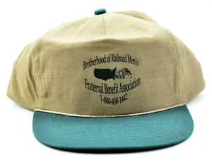 Brotherhood of Railroad RR Herren Fraternal Benefit Association Snapback Mütze Kappe - Bild 1 von 6