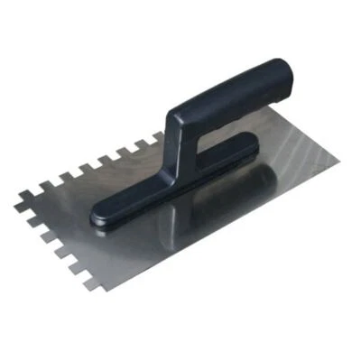 Aqbau® Zahnkelle 4/6/8/10/12 gezahnt Zahnspachtel Edelstahl 270 x 130mm