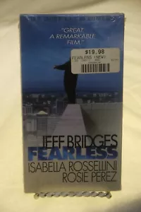 New VHS Fearless Jeff Bridges - Picture 1 of 2