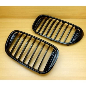 Painted Black Front Grille For 16-18 BMW G11 G12 Before-Facelift 740i Sedan - Picture 1 of 6