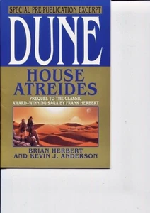 1999 DUNE HOUSE ATREIDES Pre-Publication Excerpt/Frank Herbert 1999 - Picture 1 of 2